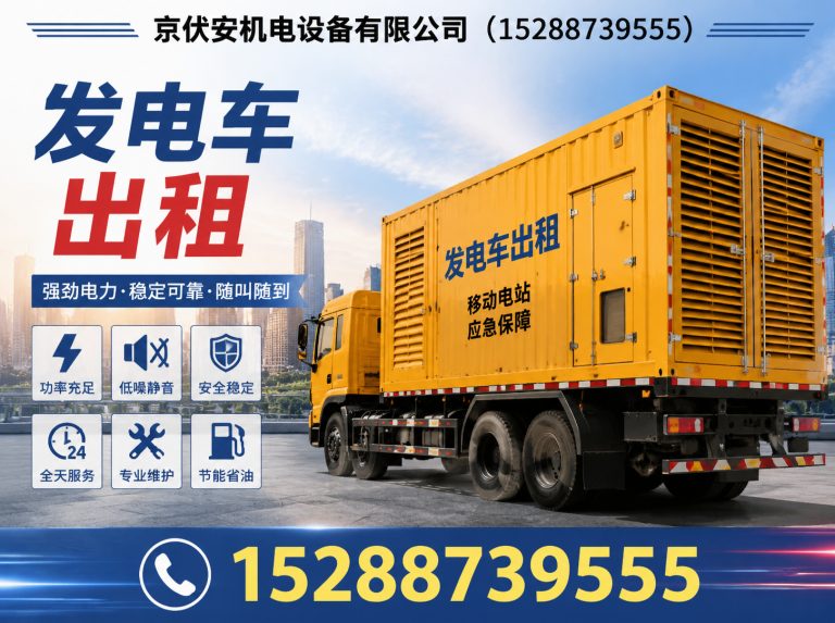 宣城发电车出租展示图